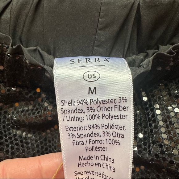 Serra Ladies Black Sequin Skirt NWT - Picture 4 of 7